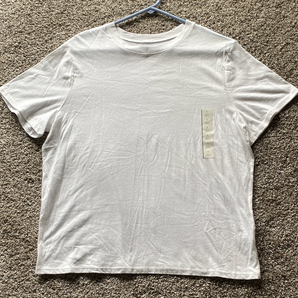 a new day White Short-Sleeve Crewneck Tee K - Picture 2 of 3